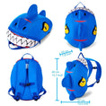 Bild in Galerie-Betrachter laden, Crazy Safety Backpack Blue Dinosaur backpack