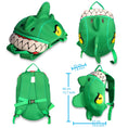 Bild in Galerie-Betrachter laden, Crazy Safety Backpack Green Crocodile backpack