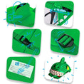 Bild in Galerie-Betrachter laden, Crazy Safety Backpack Green Crocodile backpack