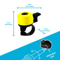 Bild in Galerie-Betrachter laden, Crazy Safety Bicycle bell Bicycle bell