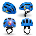 Bild in Galerie-Betrachter laden, Crazy Safety Bicycle helmet Friends children's helmet with light