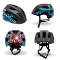 Bild in Galerie-Betrachter laden, Crazy Safety Bicycle helmet Graffiti Splash children's helmet with light