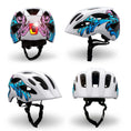 Bild in Galerie-Betrachter laden, Crazy Safety Bicycle helmet Graffiti Splash children's helmet with light