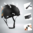 Bild in Galerie-Betrachter laden, Crazy Safety Bicycle helmet RAMPAGE skater bicycle helmet - Belle