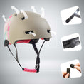 Bild in Galerie-Betrachter laden, Crazy Safety Bicycle helmet RAMPAGE skater bicycle helmet - Belle