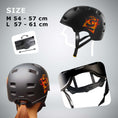 Bild in Galerie-Betrachter laden, Crazy Safety Bicycle helmet RAMPAGE skater bicycle helmet - Jungle