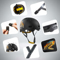 Bild in Galerie-Betrachter laden, Crazy Safety Bicycle helmet RAMPAGE skater bicycle helmet - Urban