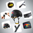 Bild in Galerie-Betrachter laden, Crazy Safety Bicycle helmet RAMPAGE skater bicycle helmet - Urban