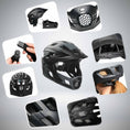 Bild in Galerie-Betrachter laden, Crazy Safety Bicycle helmet TITAN fullface bicycle helmet