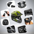 Bild in Galerie-Betrachter laden, Crazy Safety Bicycle helmet TITAN fullface bicycle helmet