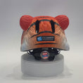 Video in Galerie-Betrachter laden und wiedergeben, Orange Tiger Bicycle Helmet for Children, Combining Fun, Comfort, and Reliable Safety – Crazy Safety