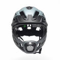 Video in Galerie-Betrachter laden und wiedergeben, Grey Crazy Safety Full-Face Bicycle Helmet with Integrated Chin Guard, Offering Maximum Protection for Active Kids Aged 6 to 12 Years