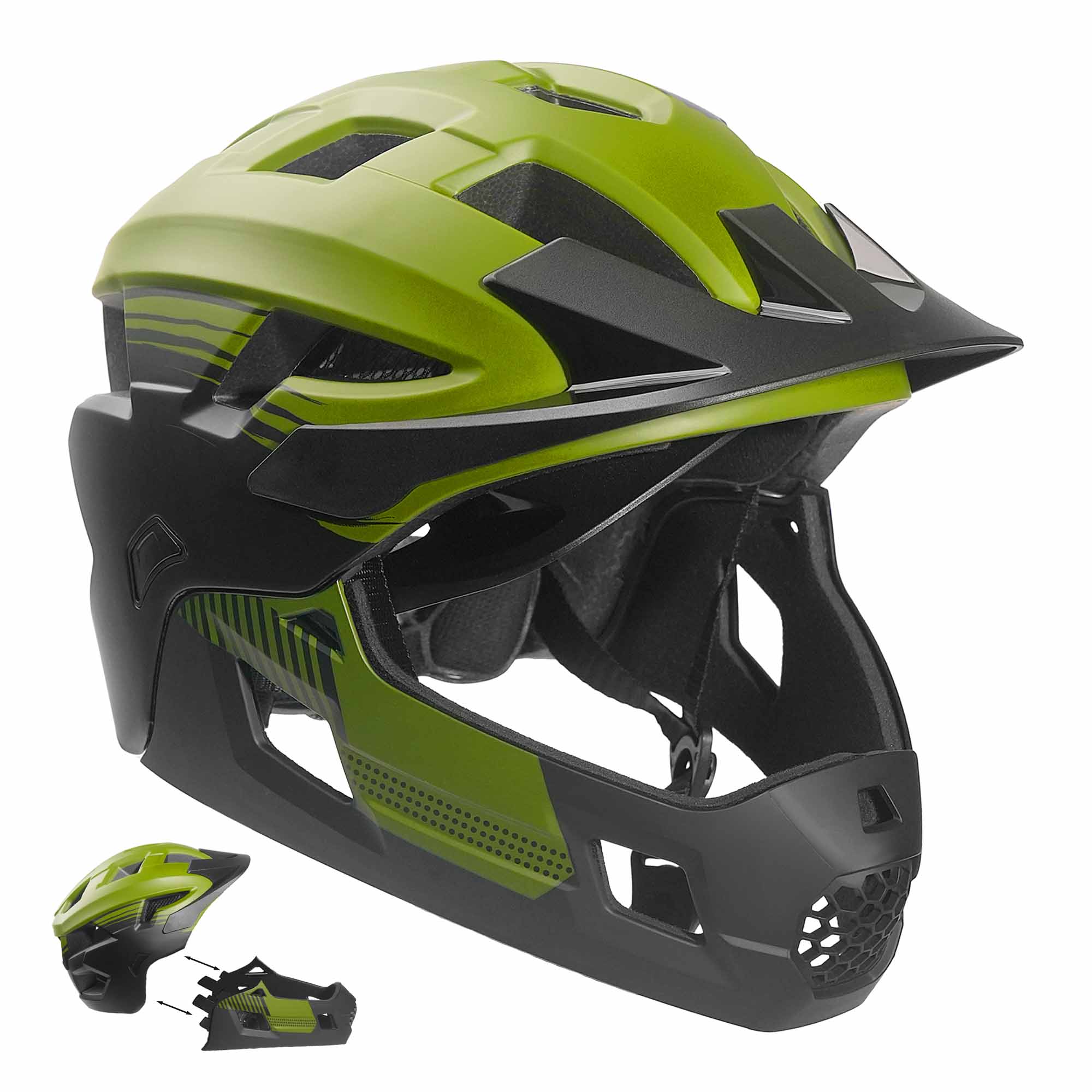 TITAN Fullface Fahrradhelm