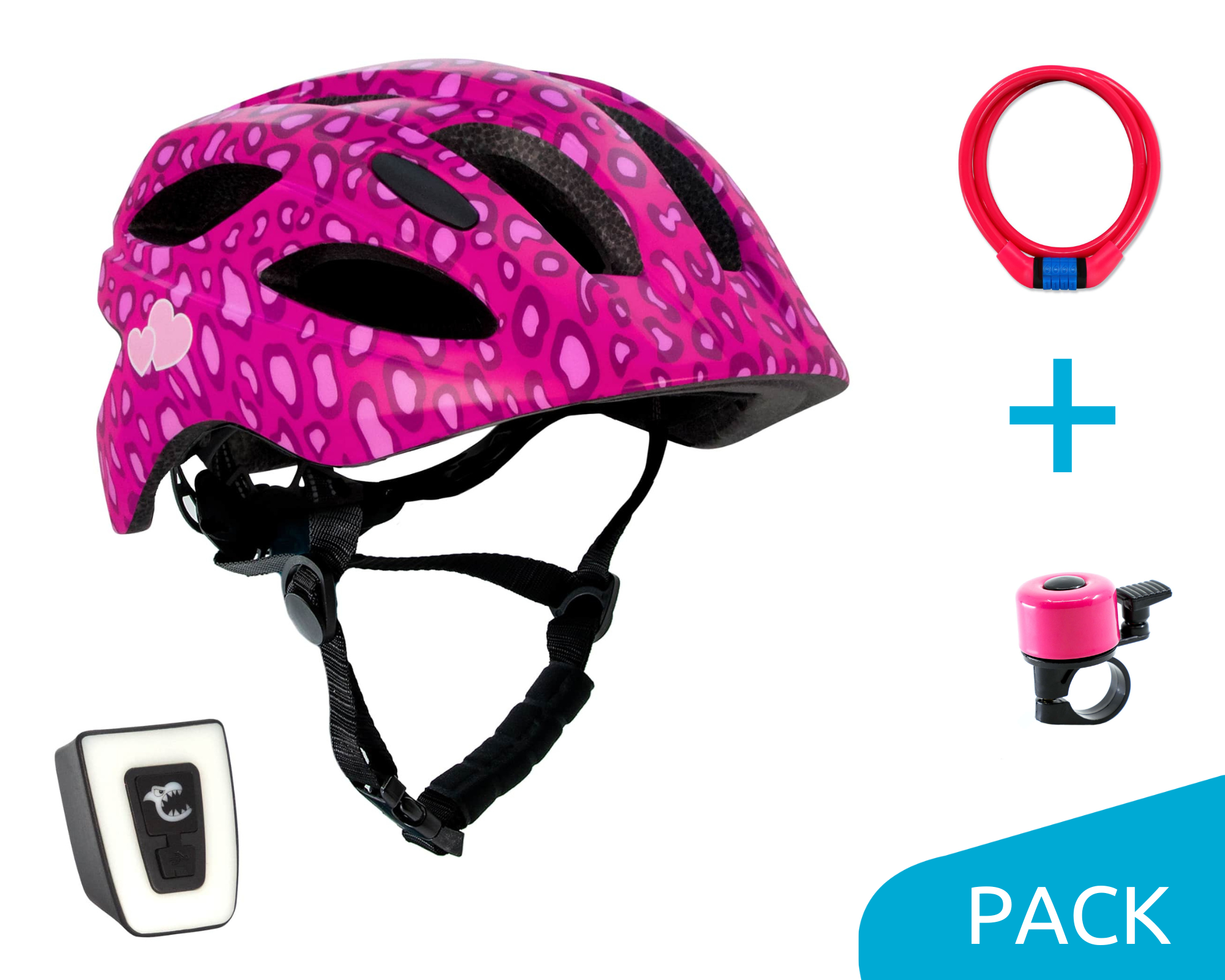 Spots Bicycle Helmet - Pink Pack
