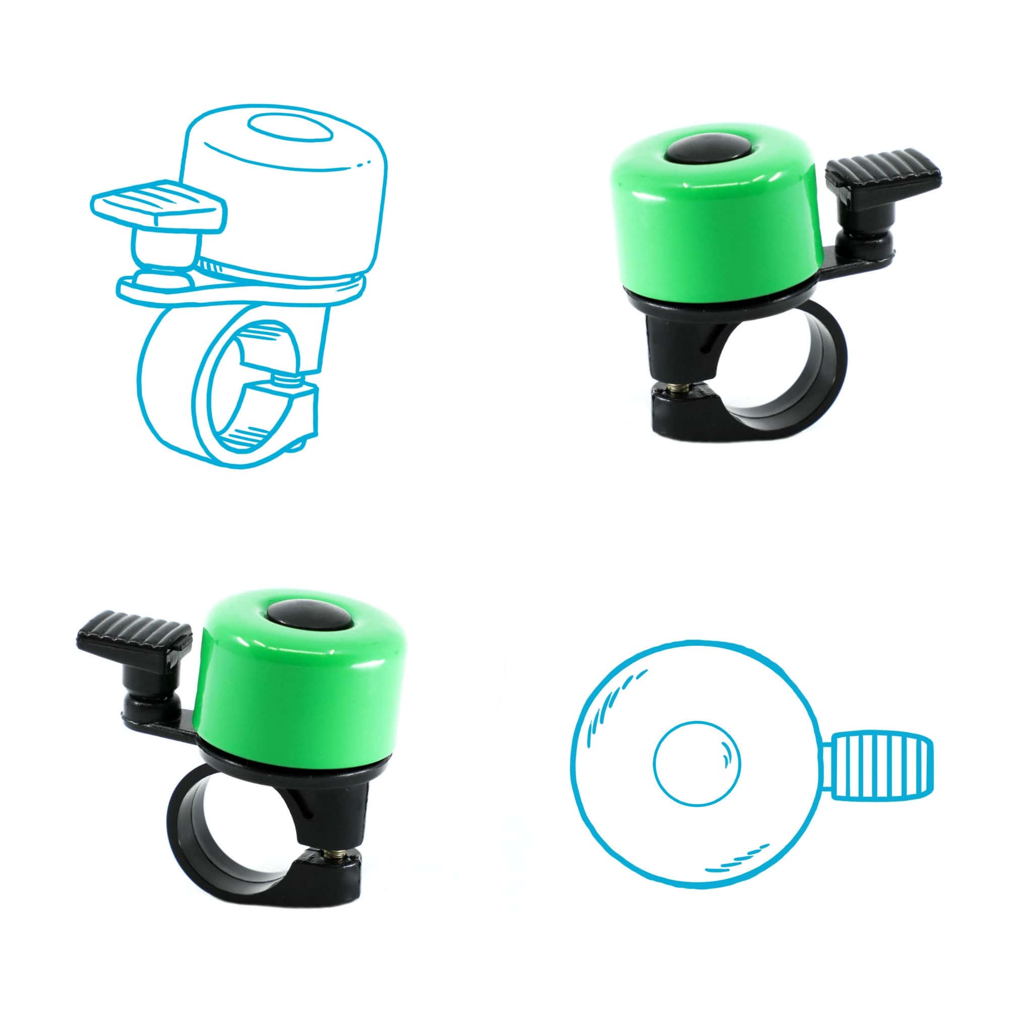 Crazy Safety Bicycle bell Bicycle bell