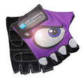 Bild in Galerie-Betrachter laden, Crazy Safety Bicycle gloves Purple Cycling gloves with reflective eyes
