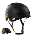 Bild in Galerie-Betrachter laden, Crazy Safety Bicycle helmet All black / L (57-61cm) RAMPAGE skater bicycle helmet - Belle
