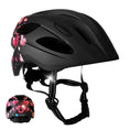 Bild in Galerie-Betrachter laden, Crazy Safety Bicycle helmet Black Heart / M (54-58cm) Heartbeat Stripes children's helmet with light
