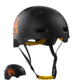 Bild in Galerie-Betrachter laden, Crazy Safety Bicycle helmet Orange snake / L (57-61cm) RAMPAGE skater bicycle helmet - Jungle
