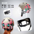 Bild in Galerie-Betrachter laden, Crazy Safety Bicycle helmet RAMPAGE skater bicycle helmet - Belle
