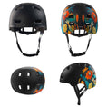 Bild in Galerie-Betrachter laden, Crazy Safety Bicycle helmet RAMPAGE skater bicycle helmet - Belle
