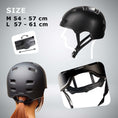 Bild in Galerie-Betrachter laden, Crazy Safety Bicycle helmet RAMPAGE skater bicycle helmet - Urban
