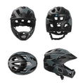 Bild in Galerie-Betrachter laden, Crazy Safety Bicycle helmet TITAN fullface bicycle helmet
