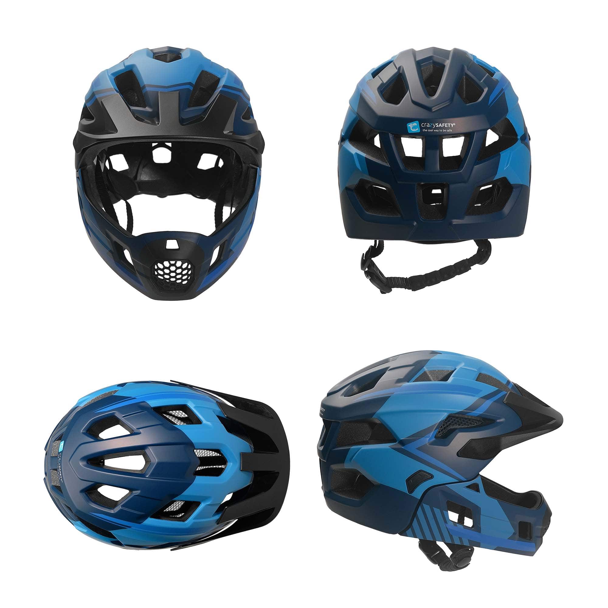 Crazy Safety Bicycle helmet TITAN fullface bicycle helmet