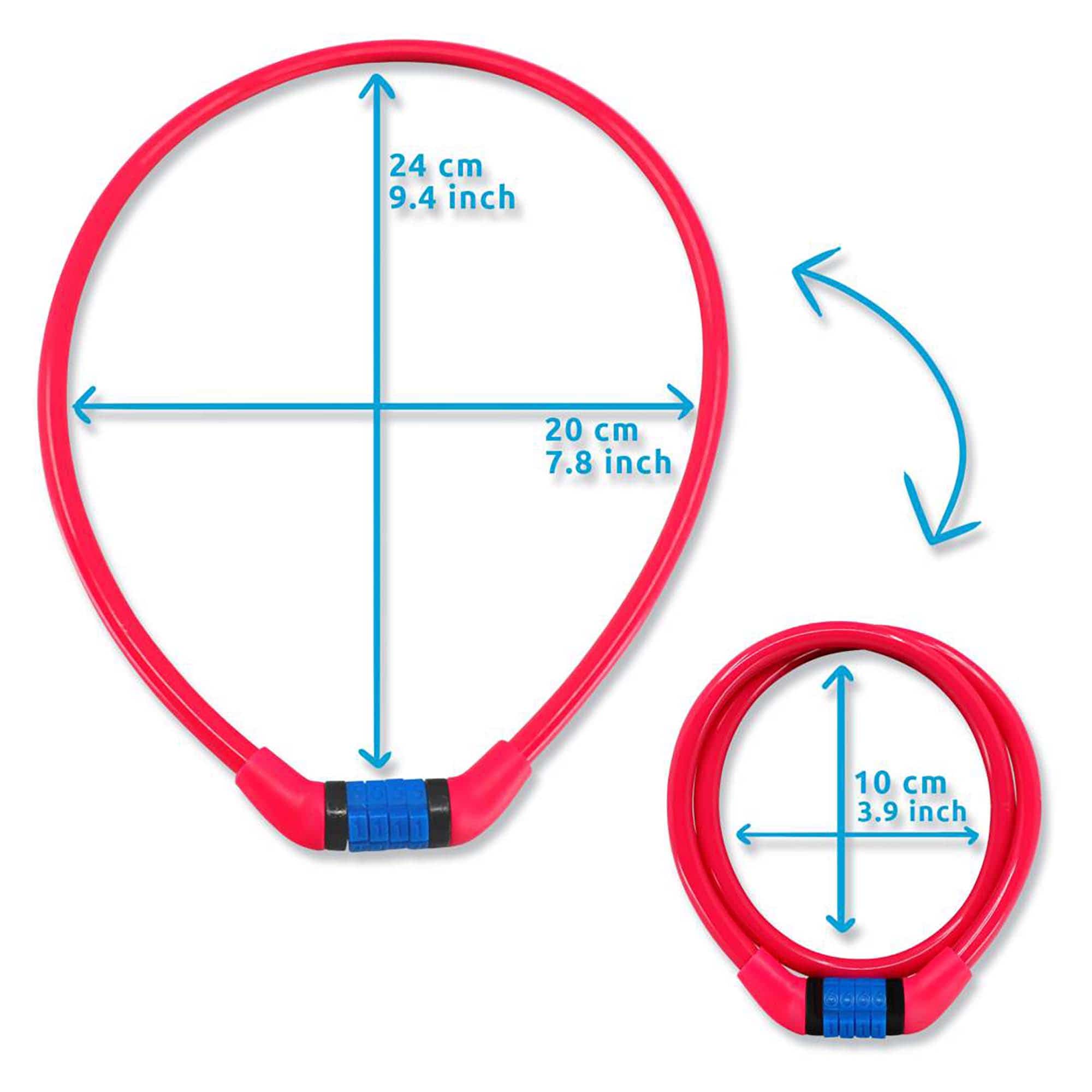 Crazy Safety Bicycle lock Code lock