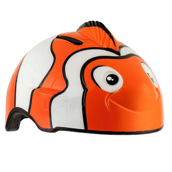 Orange Clownfisch Fahrradhelm
