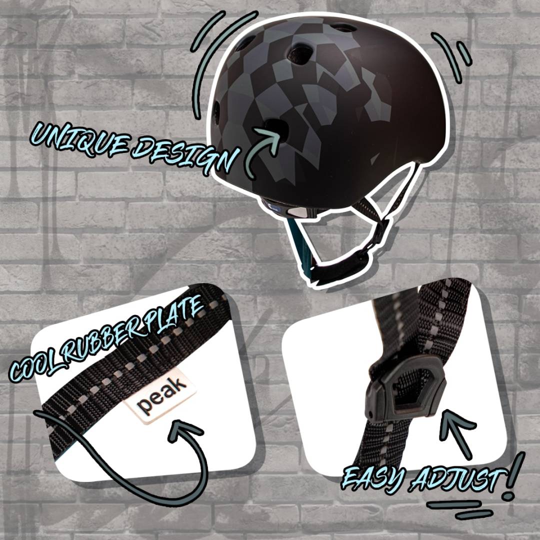 RAMP Skater Helmet - Schwarz