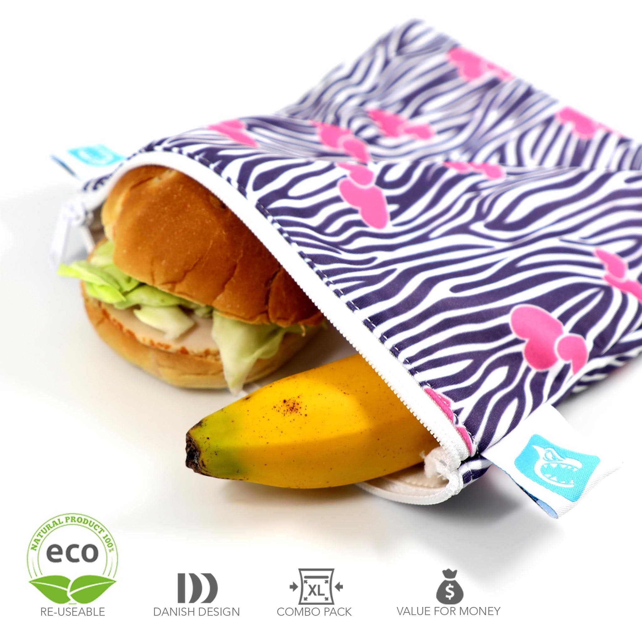 Reusable sandwich bag for kids